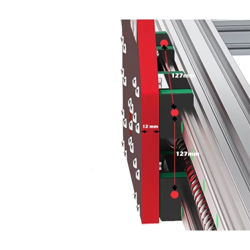 φρέζα χαρακτικής CNC 1515 1500x1500mm 2,2kW + αξεσουάρ