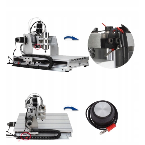 Φρέζα CNC 6040 Z-DQ 4D + Σύστημα Ψύξης Νερού + Αξεσουάρ